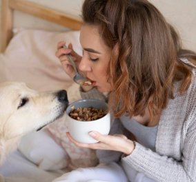 Ιδού οι έξυπνοι τρόποι να μην σας παρακαλάει ο σκύλος σας για φαγητό την ώρα που τρώτε - Σίγουρα όλοι οι σκυλογονείς έχετε υποκύψει κάποια στιγμή !