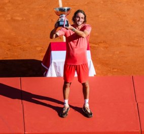 Best off Τσιτσιπάς: Οι καλύτερες στιγμές ενός μεγάλου αγώνα τένις για τον κορυφαίο Έλληνα παίκτη – Έσκισε στο Μονακό, δείτε φωτό & βίντεο