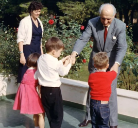 Νίκος Παπανδρέου: Τον παππού του Γεώργιο, τον Γέρο της Δημοκρατίας θυμήθηκε με μια παιδική φωτό, ανήμερα της γιορτής του Αγίου Γεωργίου 