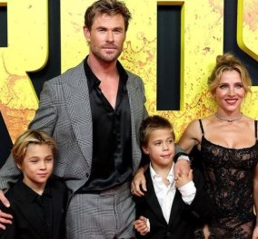 Chris Hemsworth-Elsa Pataky: Σύσσωμη η οικογένεια στο κόκκινο χαλί- Αγκαλιά με τα δίδυμα αγοράκια τους βάζουν τέλος στις φήμες χωρισμού (φωτό)