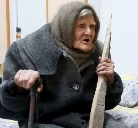 Topwoman η 98χρονη γυναίκα από την Ουκρανία: Περπάτησε με τις παντόφλες & το μπαστούνι της για να διαφύγει τον κίνδυνο του πολέμου - "Πρέπει να συνεχίσω" (βίντεο)