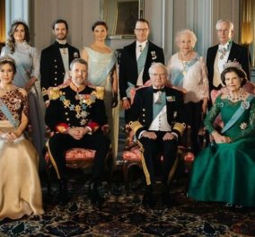 Royal Gala: Με λαμπερή τιάρα η Βασίλισσα Mary, πράσινη τουαλέτα η Σίλβια της Σουηδίας & glamorous φόρεμα η πριγκίπισσα Βικτώρια (φωτό-βίντεο)