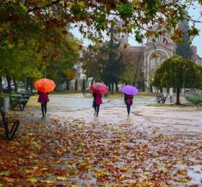 Καιρός: Κι επίσημα Φθινόπωρο με βροχές & καταιγίδες - Στους 28 βαθμούς ο υδράργυρος (βίντεο)