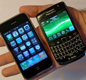 Πρωτοφανής γκάφα ολκής από την BlackBerry - Έκανε tweet από... iPhone!
