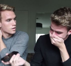 To βίντεο της ημέρας: Δύο πανέμορφοι δίδυμοι εξομολογούνται στον πατέρα τους πως είναι gay! Πώς αντιδράει;
