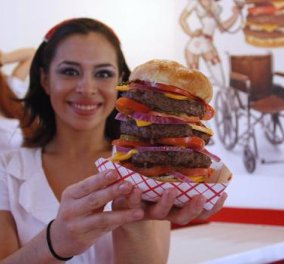 Happy National Burger Day! Δείτε το 20.000 θερμίδων cheeseburger - Για γερά στομάχια