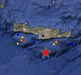 Σεισμός 5 Ρίχτερ ταρακούνησε την Κρήτη - Ποιο ήταν το επίκεντρό του;