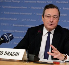 Μοιράζει χρήματα η ΕΚΤ αλλά... όχι στην Ελλάδα - Μ. Ντράγκι: «Σας έχουμε δώσει πάνω από 100 δισ. - Δεν είμαστε ελληνική τράπεζα»