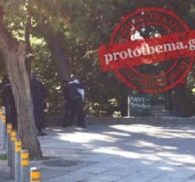 Συνελήφθη ο άνδρας με τα «εκρηκτικά» έξω από το Μαξίμου! - Κυρίως Φωτογραφία - Gallery - Video