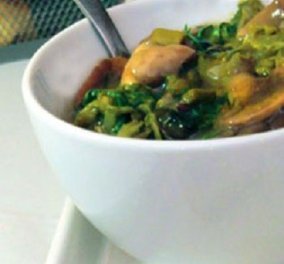 Φρικασέ για vegetarians με μανιτάρια πλευρώτους portobello και agaricus ! Πρώτο πιάτο για βραβείο  - Κυρίως Φωτογραφία - Gallery - Video