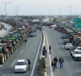 35 μπλόκα αγροτών αποφάσισαν να κλείσουν τους δρόμους - 'Ολο το ρεπορτάζ‏