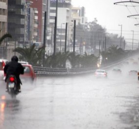 Tο χάος στην Αθήνα από την μεγάλη βροχή - Δρόμοι κλειστοί - Πάρτε τα μέτρα σας‏ - Κυρίως Φωτογραφία - Gallery - Video