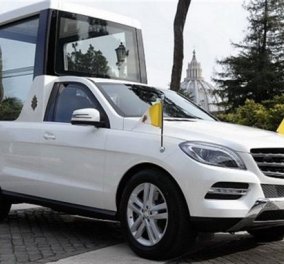 Στη χλιδή κατευθείαν: με mercedes αξίας 430.000 ευρώ θα μετακινείται ο νέος πάπας - Κυρίως Φωτογραφία - Gallery - Video