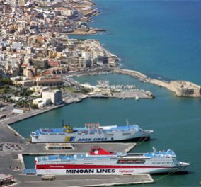 Καλά νέα: το λιμάνι του Ηρακλείου ψηφίστηκε ως το πιο αναβαθμισμένο για το 2012