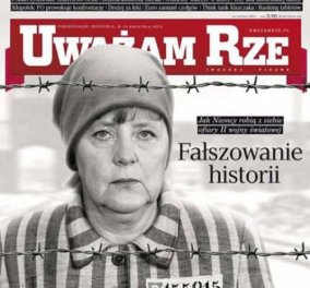 Σε... στρατόπεδο συγκέντρωσης η Μέρκελ από Πολωνούς δημοσιογράφους! (φωτό)