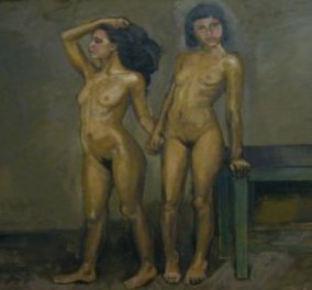 Αναδρομική έκθεση του ζωγράφου Κυριάκου Κατζουράκη στο Μουσείο Μπενάκη - Κυρίως Φωτογραφία - Gallery - Video