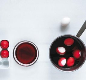 Αβγά με φυσικό χρώμα-πειραματιστείτε με τις προτάσεις του Δημήτρη Ανδρέου - Κυρίως Φωτογραφία - Gallery - Video