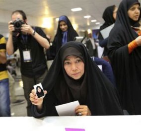 Δύο γυναίκες θέτουν υποψηφιότητα για την προεδρία του Ιράν - Eίναι όμως νόμιμο σε μία χώρα που κρύβει τις γυναίκες;‏ - Κυρίως Φωτογραφία - Gallery - Video