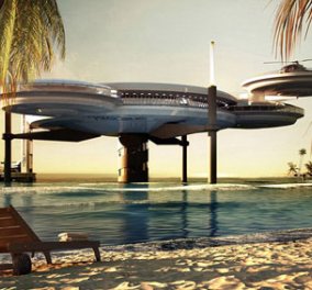 Ξενοδοχείο - διαστημόπλοιο 10 μέτρα κάτω από το νερό! Water Discus Hotel στο Ντουμπάι! (φωτό) - Κυρίως Φωτογραφία - Gallery - Video