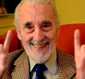 Ο Κρίστοφερ Λη γίνεται 91 ετών και το γιορτάζει τραγουδώντας...χέβυ μέταλ! - Κυρίως Φωτογραφία - Gallery - Video