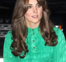 Πριγκήπισσα Kate με φράντζα στα μαλλιά και πράσινο φουστάνι της ελπίδας... - Κυρίως Φωτογραφία - Gallery - Video