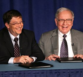 Βill Gates: Tρία πράγματα που έμαθα από τον Warren Buffett!  - Κυρίως Φωτογραφία - Gallery - Video