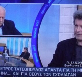 Τατσόπουλος για Πάγκαλο: «συνηχούν ο καρνάβαλος και ο κανίβαλος».... Ω ρε γλέντια που λέει ο καραγκιόζης, λέω κι εγώ…. - Κυρίως Φωτογραφία - Gallery - Video