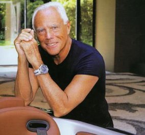 Giorgio Armani: Γενέθλια σήμερα για τον μέγιστο Ιταλό δημιουργό -  Η σφραγίδα του από τουαλέτες μέχρι ξενοδοχεία, σκάφη ακόμη και σοκολατάκια εγγύηση κομψότητας και στυλ! (φωτό - βίντεο)  - Κυρίως Φωτογραφία - Gallery - Video