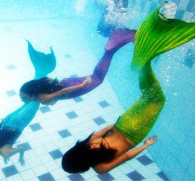 Τέλειο: Ακαδημία Κολύμβησης για… γοργόνες! (φωτο κ βιντεο)  - Κυρίως Φωτογραφία - Gallery - Video