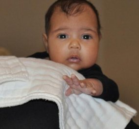 Ποιο βασιλικό μωρό; Η «πρώτη» του μωρού της Κιμ Καρντάσιαν και του Kanye West έκανε χιλιάδες αδηφάγα μάτια να ... «δακρύσουν» - Κυρίως Φωτογραφία - Gallery - Video