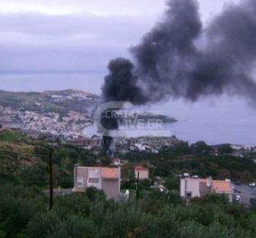 Δύο νεκροί στην Κρήτη από έκρηξη φιαλών οξυγόνου στο τροχαίο-Θύματα ο Δ/ντης και ο Πρόεδρος των Εργαζομένων ΕΚΑΒ - Κυρίως Φωτογραφία - Gallery - Video