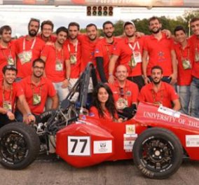 Good News: Έλληνες φοιτητές κέρδισαν παγκόσμιο διαγωνισμό κατασκευάζοντας μονοθέσιο και εντυπωσιάζοντας τους μηχανικούς της Ferrari! - Κυρίως Φωτογραφία - Gallery - Video