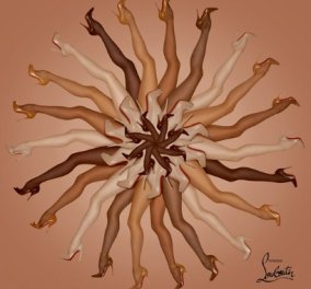 Louboutin loves women : δείτε το λατρεμένο Nude στα παπούτσια σε ..50 αποχρώσεις του διάσημου louboutin, όσες και το χρώμα της επιδερμίδας των απανταχού γυναικών  - Κυρίως Φωτογραφία - Gallery - Video