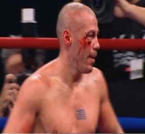 Λύγισε...ο Iron Mike Ζαμπίδης-ατύχημα με το μάτι του-Δείτε το βίντεο με τον αγώνα!