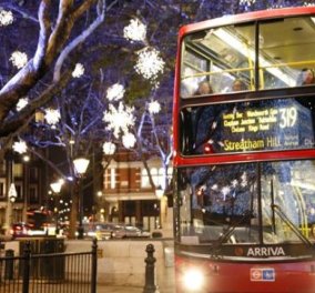 Τι καλύτερο από μια μαγική Χριστουγεννιάτικη βόλτα στους φωτισμένους δρόμους και τις βιτρίνες του Λονδίνου από την Oxford Street στην Trafalgar Square; (φωτό) - Κυρίως Φωτογραφία - Gallery - Video