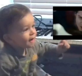 Χαχαχα - Αυτό το μωρό δεν υπάρχει - Είναι μόλις 16 μηνών, βλέπει Σούπερμαν και οι αντιδράσεις του είναι μοναδικές!… (βίντεο) - Κυρίως Φωτογραφία - Gallery - Video