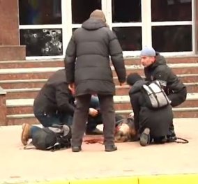 Χαοτική η κατάσταση στο Κίεβο-Βίντεο κατέγραψε την εν ψυχρώ δολοφονία διαδηλώτριας-Προσοχή, σκληρές εικόνες! - Κυρίως Φωτογραφία - Gallery - Video