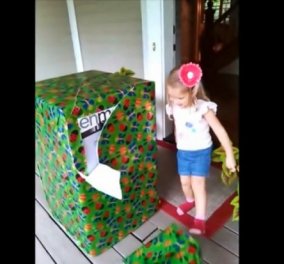 Συγκινητικό βίντεο - Μία αναπάντεχη έκπληξη περίμενε τη χαριτωμένη Bridget όταν άνοιξε το δώρο των γενεθλίων της και αντίκρισε...! (βίντεο) - Κυρίως Φωτογραφία - Gallery - Video