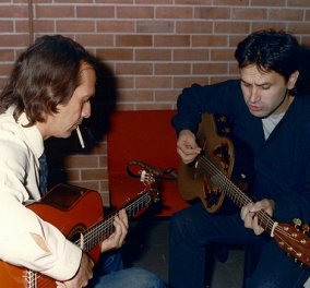 Μοναδικόοοο - Όταν ο Γιώργος Νταλάρας τραγουδούσε και ο αείμνηστος Paco De Lucia έπαιζε κιθάρα μαζί του! (βίντεο)  - Κυρίως Φωτογραφία - Gallery - Video
