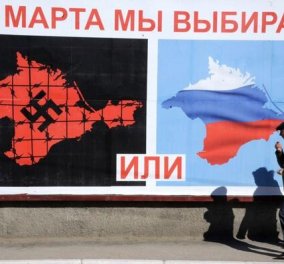 Κριμαία: ''Σταλινικό'' 96,6% ψήφισε υπέρ της ένωσης με τη Ρωσία - ''Επιστρέφουμε στην πατρίδα'' είπε ο Αξιόνοφ τραγουδώντας τον ρωσικό εθνικό ύμνο! (φωτό) - Κυρίως Φωτογραφία - Gallery - Video