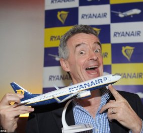 Ryan Air: Ηρθαμε Ελλάδα για να μείνουμε - Ρεκόρ προκρατήσεων για πτήσεις από Αθήνα - Έως 300 εκατ. ευρώ η επένδυση!  - Κυρίως Φωτογραφία - Gallery - Video