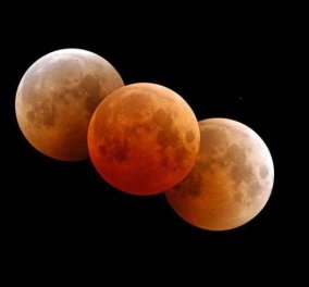 Live εικόνα από την «ματωμένη» πανσέληνο - Άρχισε η ολική έκλειψη Σελήνης - Ορατό 09:00-12:00 το φαινόμενο! (βίντεο) - Κυρίως Φωτογραφία - Gallery - Video