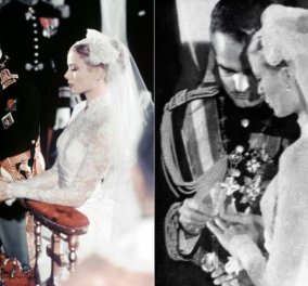 Ας ξεφυλλίσουμε το φωτογραφικό άλμπουμ ενός μυθικού γάμου της Γκρέις Κέλι και ρου Πρίγκιπα Ραινιέ-  58 χρόνια κλείνουν από την  ημέρα που η σταρ του Χόλυγουντ παντρεύτηκε τον πρίγκιπα της - Κυρίως Φωτογραφία - Gallery - Video