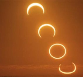 Αύριο η ηλιακή έκλειψη θα μετατρέψει τον ήλιο σε «δαχτυλίδι φωτιάς» - Κυρίως Φωτογραφία - Gallery - Video