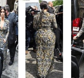 Δείτε την εντυπωσιακή εμφάνιση των Kim Kardashian και Kanye West, που πάνε για φαγητό πριν το γάμο! - Κυρίως Φωτογραφία - Gallery - Video