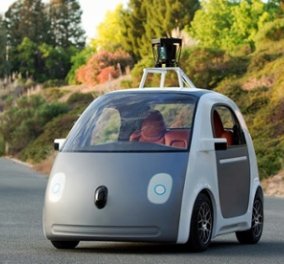 Η Google  ετοιμάζει αυτοκίνητα με μόνο 2 πλήκτρα, Go και Stop, χωρίς οδηγό, τιμόνι και φρένα! (φωτό & βίντεο) - Κυρίως Φωτογραφία - Gallery - Video