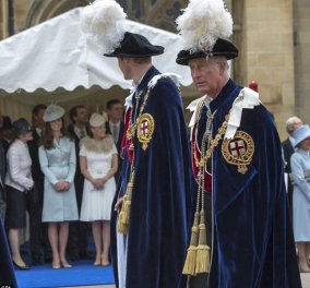 Γουίλιαμ in love: Το νου του στην Κέιτ είχε ο Δούκας του Κέμπριτζ στην επίσημη τελετή του Τάγματος της Περικνημίδας (φωτό) - Κυρίως Φωτογραφία - Gallery - Video