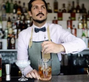 Αποκλειστικό: Ο καλύτερος Έλληνας bartender και στο top 50 παγκοσμίως, Θοδωρής Πύριλλος μιλά στο eirinika: «Τα cocktail δεν θα 'πρεπε να χωρίζονται σε ανδρικά & γυναικεία» - Ποιο είναι το καλύτερό του - Κυρίως Φωτογραφία - Gallery - Video