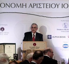 Παπαδήμος: Είναι βέβαιο ότι πήραμε τη ζωή μας λάθος αλλά τώρα είμαστε στο σωστό και δύσκολο δρόμο - Κυρίως Φωτογραφία - Gallery - Video