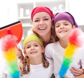 Πρέπει τα παιδιά να βοηθούν τους γονείς στις δουλειές του σπιτιού; Διάφορες μικροδουλειές μπορούν να διδάξουν τα παιδιά να μοιράζονται τις ευθύνες!  - Κυρίως Φωτογραφία - Gallery - Video